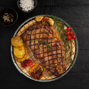 BLACK ANGUS T-BONE STEAK 1G