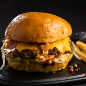 Don khalid 24k gold burger - truffle mayo